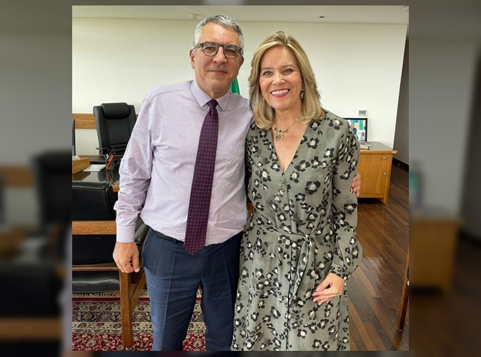 Lêda Borges apresenta demandas da Região do Entorno ao ministro Alexandre Padilha