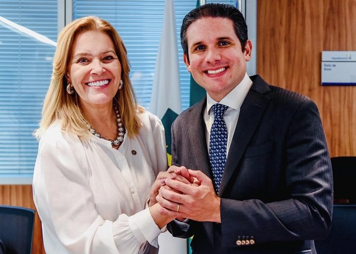 Deputada Lêda Borges declara apoio a Hugo Motta para presidente da Câmara Federal